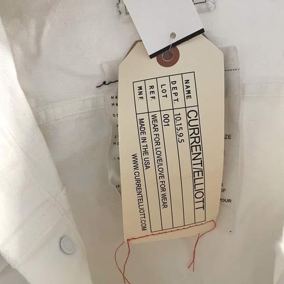 NWT Current/Elliott Oversized Trucker Jacket - Picture 5 of 7